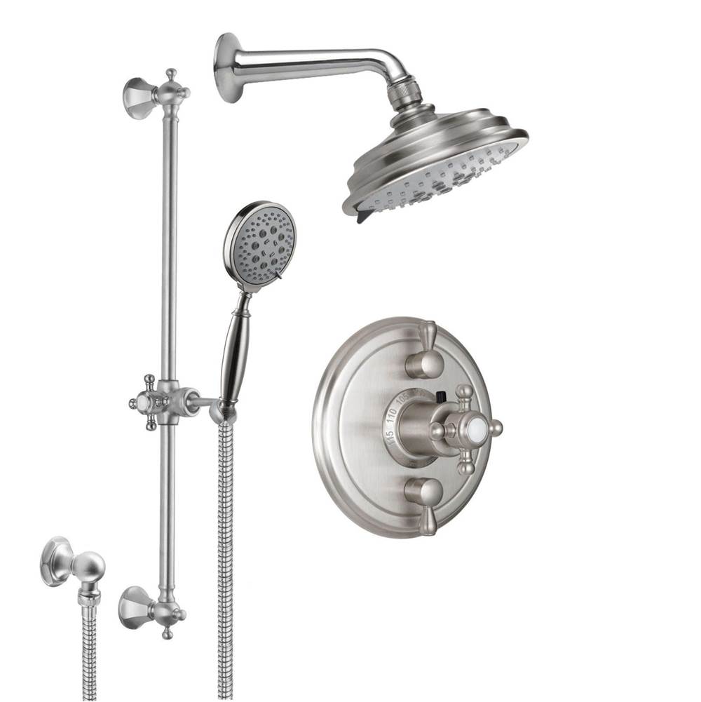 California Faucets Shower System Kits Shower Systems item KT13-47.20-WHT
