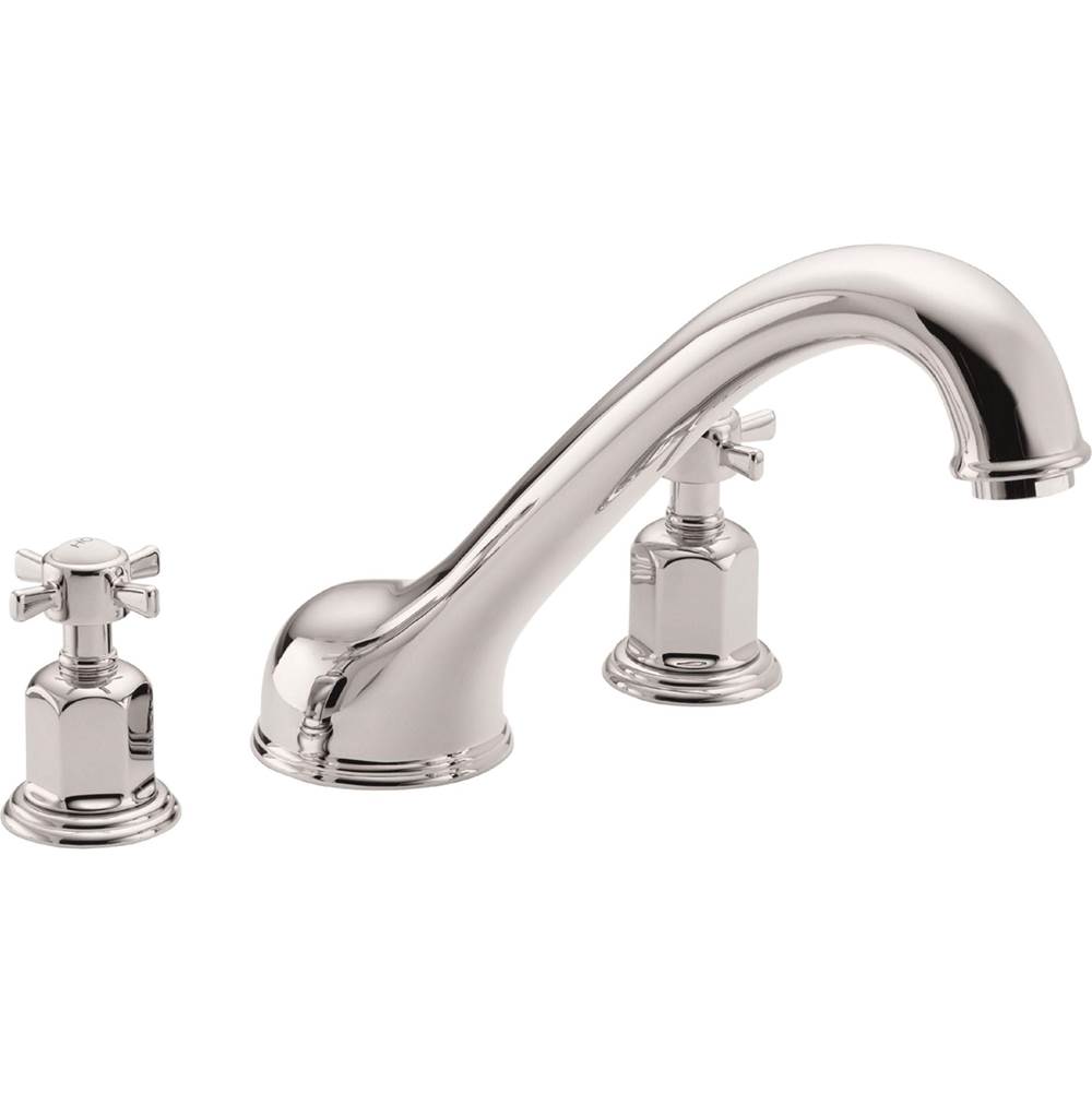 California Faucets  Roman Tub Faucets With Hand Showers item 3408-MBLK