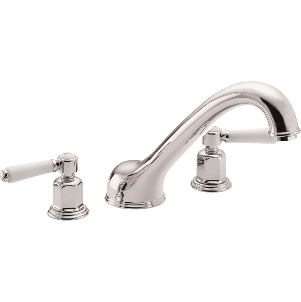 California Faucets  Roman Tub Faucets With Hand Showers item 3508-PBU