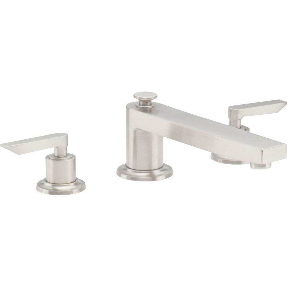 California Faucets  Roman Tub Faucets With Hand Showers item 4508-MBLK