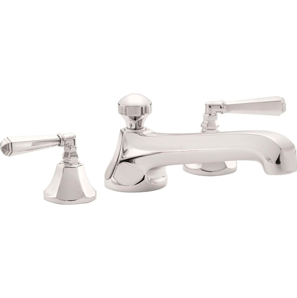 California Faucets  Roman Tub Faucets With Hand Showers item 4608-MWHT