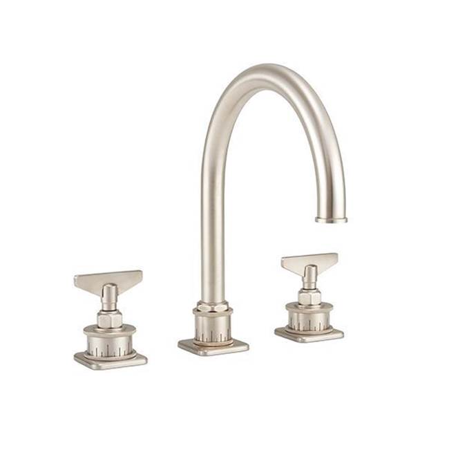 California Faucets  Roman Tub Faucets With Hand Showers item 8608B-WHT