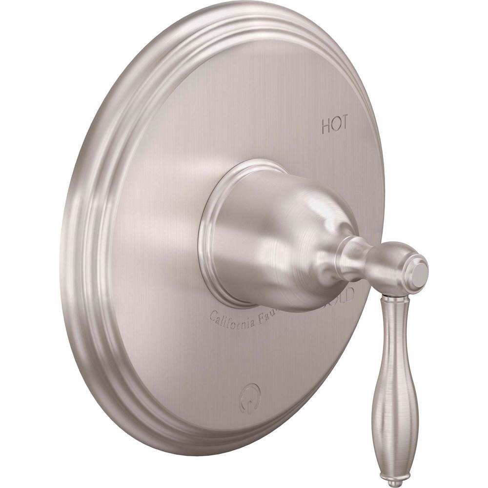 California Faucets Pressure Balance Valve Trims Shower Faucet Trims item TO-PBL-64-MBLK