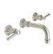 California Faucets - TO-V4802-7-MBLK - Wall Mounted Bathroom Sink Faucets