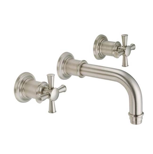 California Faucets Wall Mounted Bathroom Sink Faucets item TO-V4802X-7-ABF