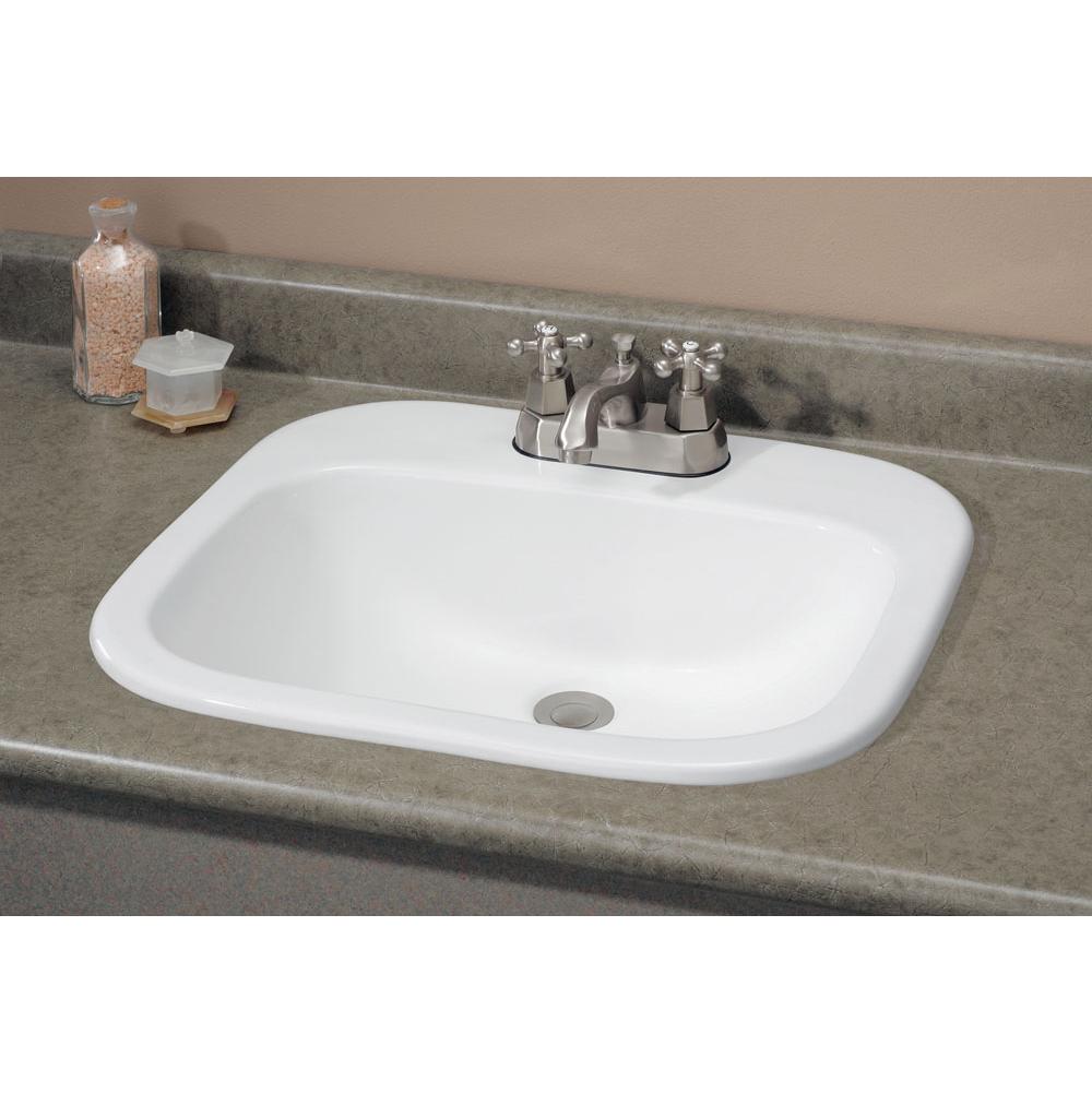 Cheviot Products Drop In Bathroom Sinks item 1108-WH-4