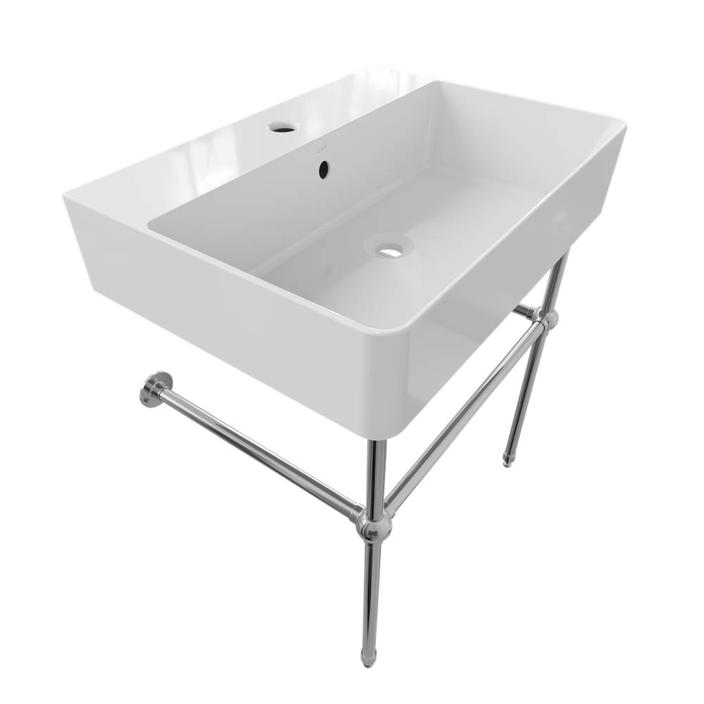 Cheviot Products Consoles Only Lavatory Consoles item 1295-WH-1/575-CH