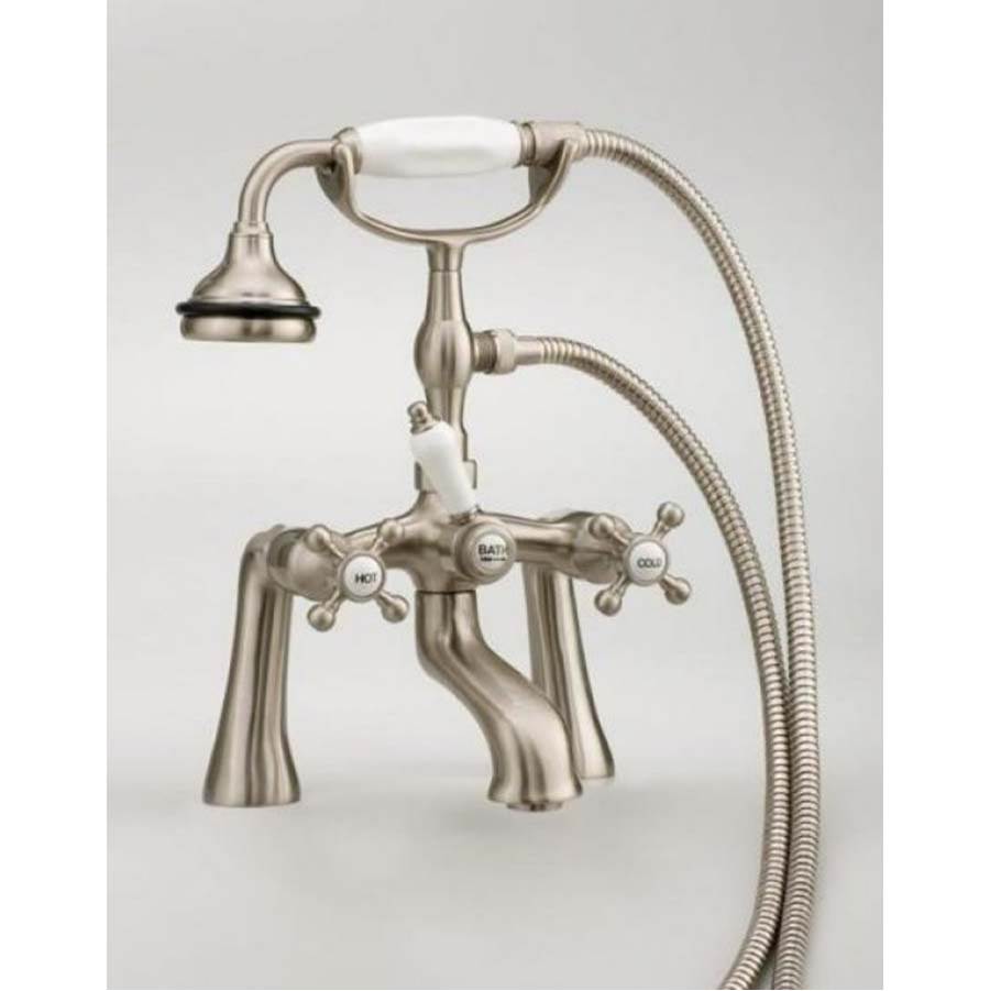 Cheviot Products Deck Mount Roman Tub Faucets With Hand Showers item 5106-SB