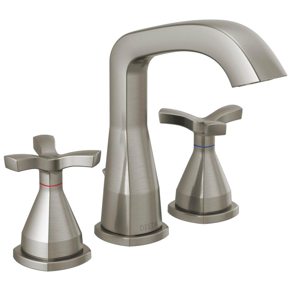 Delta Faucet Widespread Bathroom Sink Faucets item 357766-SSMPU-DST