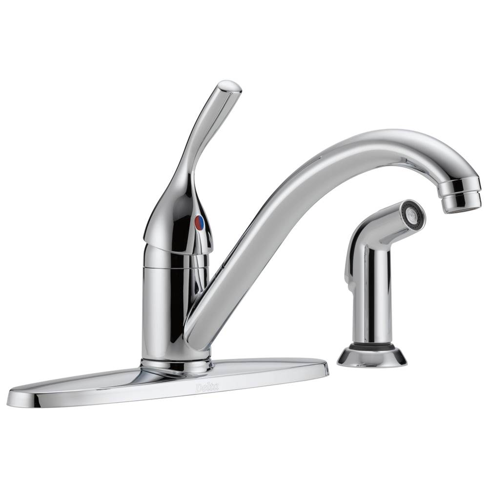 Delta Faucet Deck Mount Kitchen Faucets item 400-DST