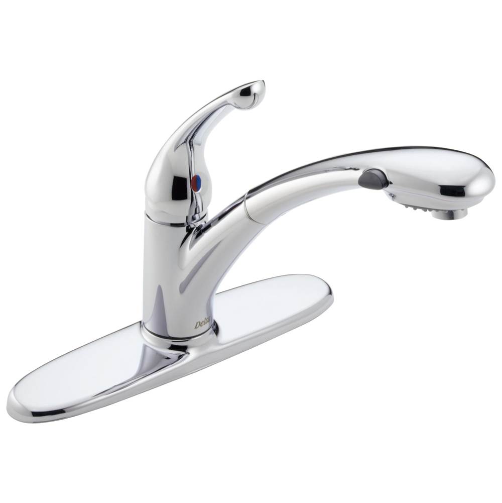 Delta Faucet Deck Mount Kitchen Faucets item 470-WE-DST