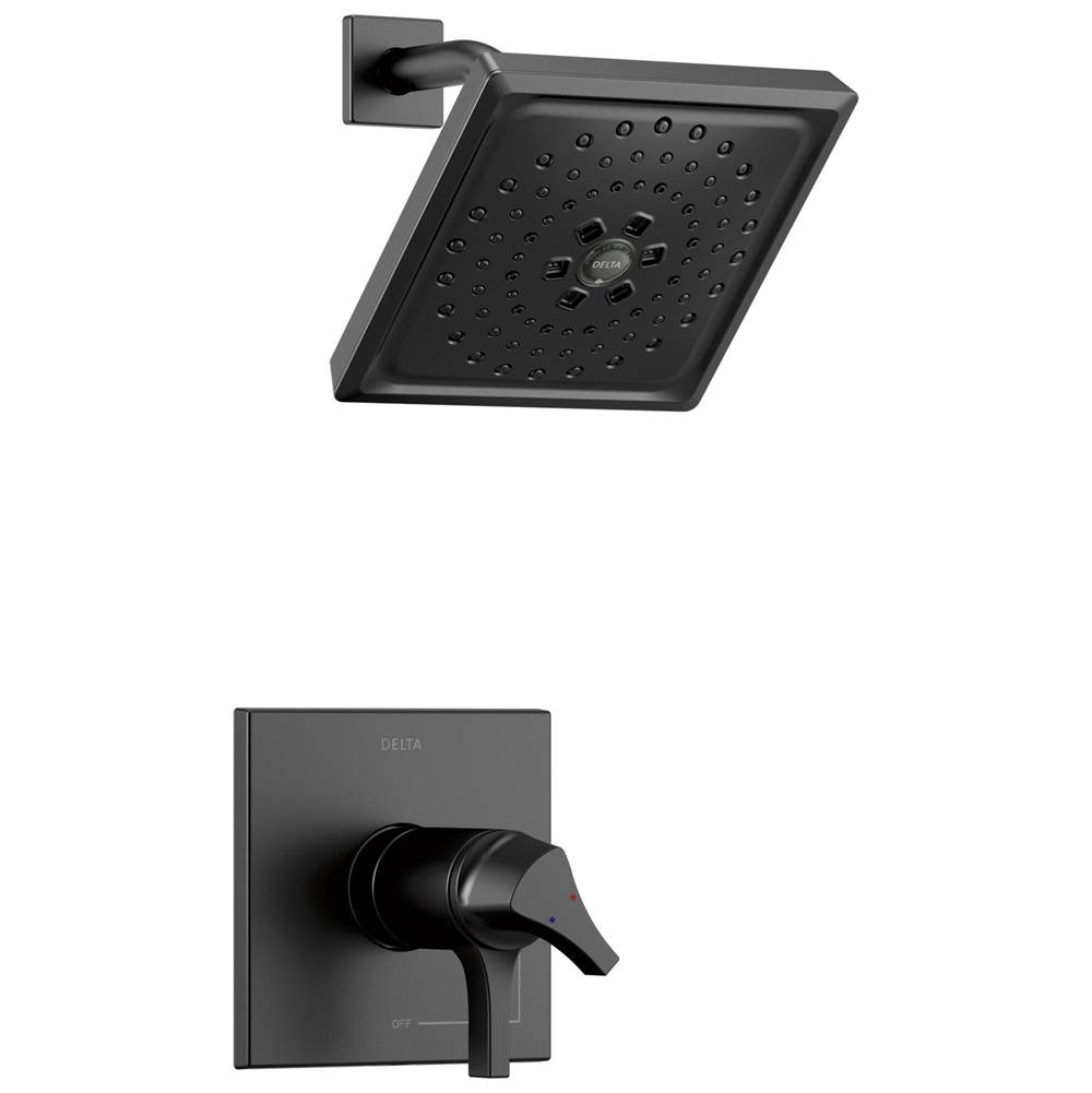 Delta Faucet Thermostatic Valve Trims With Integrated Diverter Shower Faucet Trims item T17T274-BL