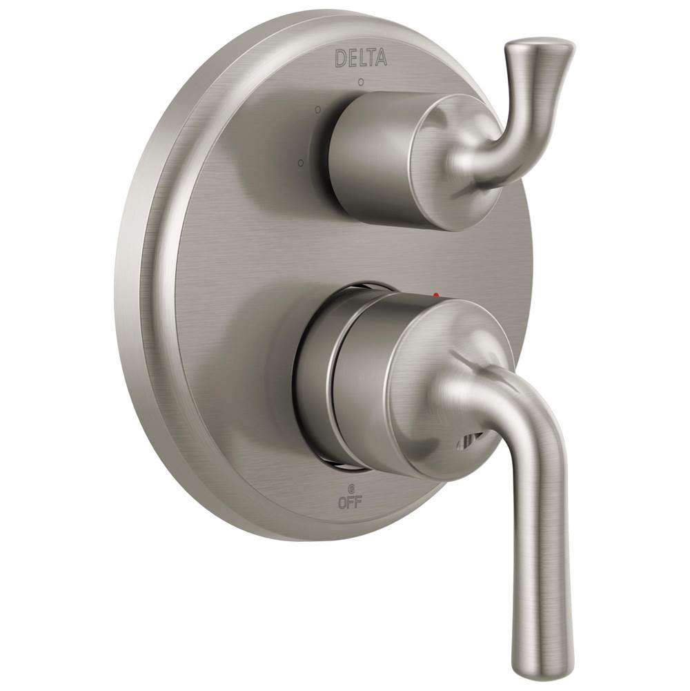 Delta Faucet Pressure Balance Trims With Integrated Diverter Shower Faucet Trims item T24833-SS