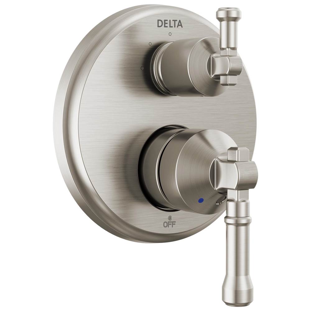 Delta Faucet Pressure Balance Trims With Integrated Diverter Shower Faucet Trims item T24884-SS-PR
