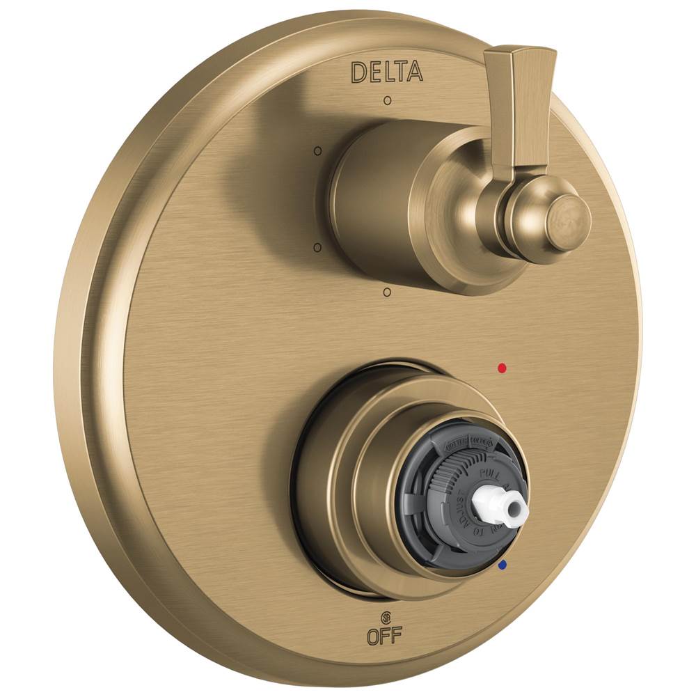 Delta Faucet Pressure Balance Trims With Integrated Diverter Shower Faucet Trims item T24956-CZLHP