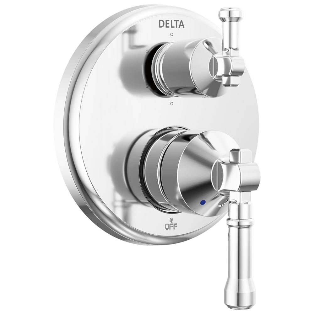 Delta Faucet Pressure Balance Trims With Integrated Diverter Shower Faucet Trims item T24984-PR