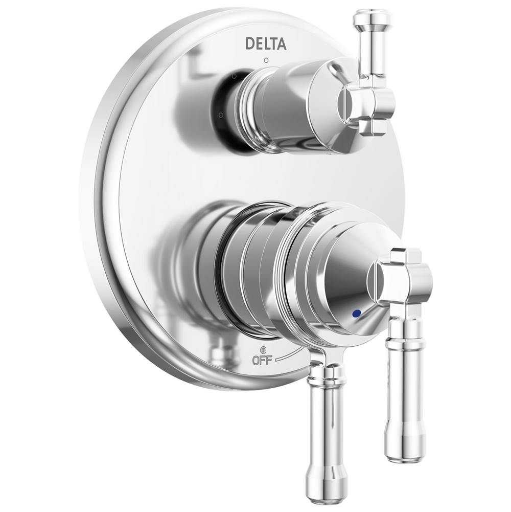 Delta Faucet Pressure Balance Trims With Integrated Diverter Shower Faucet Trims item T27884-PR