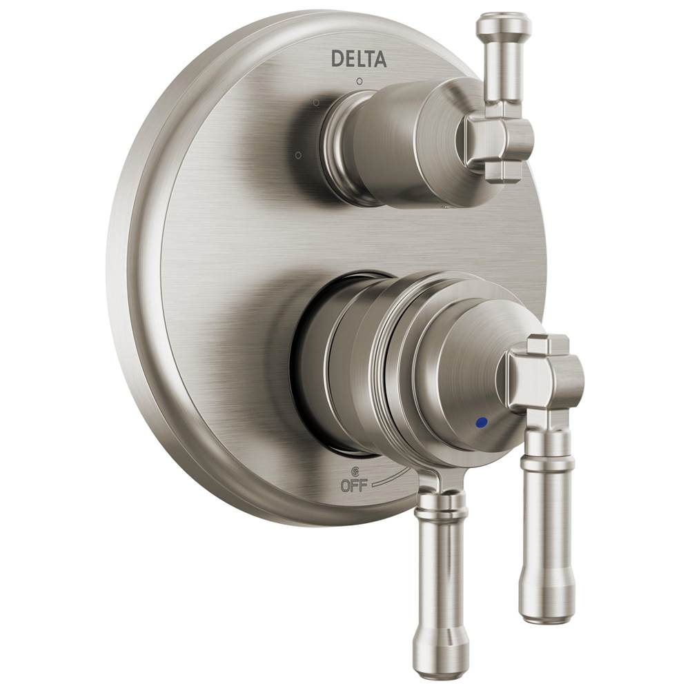 Delta Faucet Pressure Balance Trims With Integrated Diverter Shower Faucet Trims item T27884-SS-PR