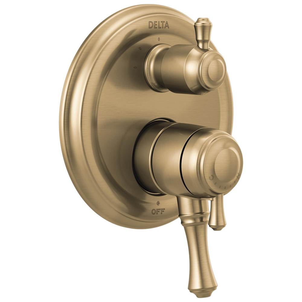 Delta Faucet Pressure Balance Trims With Integrated Diverter Shower Faucet Trims item T27897-CZ