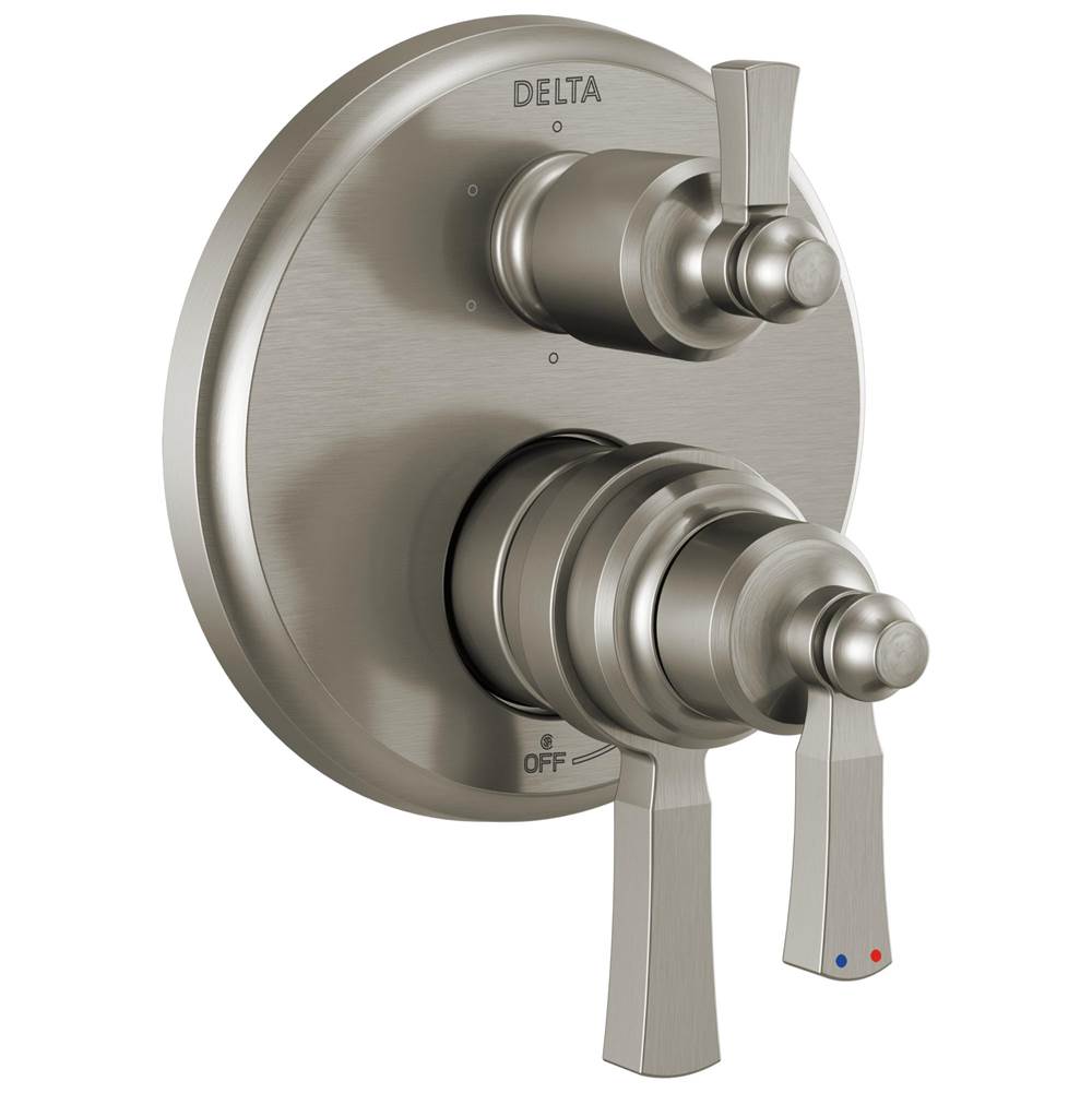Delta Faucet Pressure Balance Trims With Integrated Diverter Shower Faucet Trims item T27956-SS