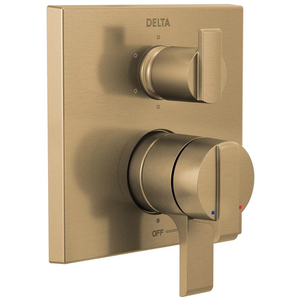 Delta Faucet Pressure Balance Trims With Integrated Diverter Shower Faucet Trims item T27967-CZ