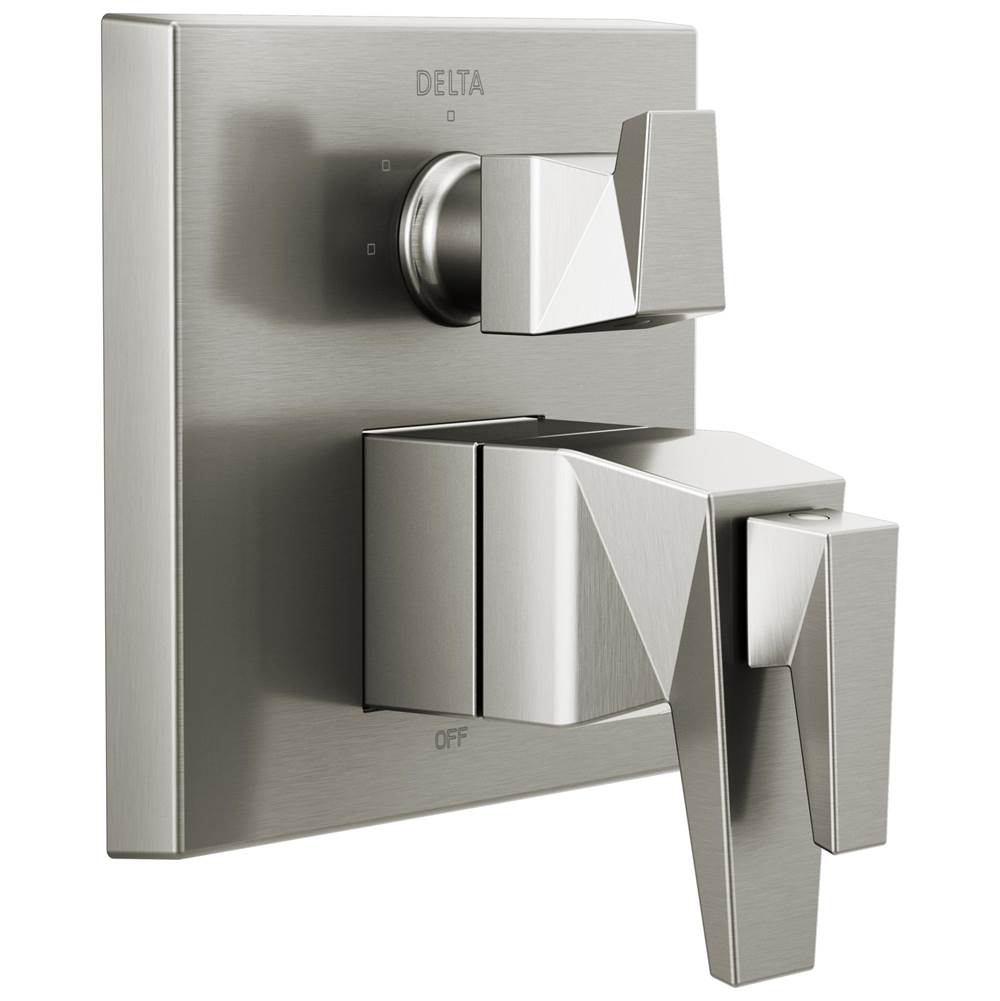 Delta Faucet Pressure Balance Trims With Integrated Diverter Shower Faucet Trims item T27T843-SS-PR