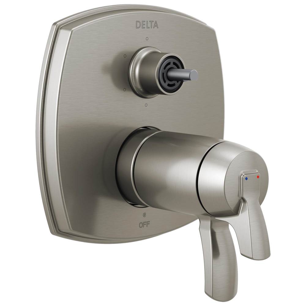 Delta Faucet Pressure Balance Trims With Integrated Diverter Shower Faucet Trims item T27T976-SSLHP