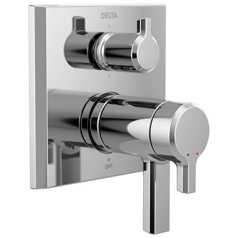 Delta Faucet Pressure Balance Trims With Integrated Diverter Shower Faucet Trims item T27T999-PR