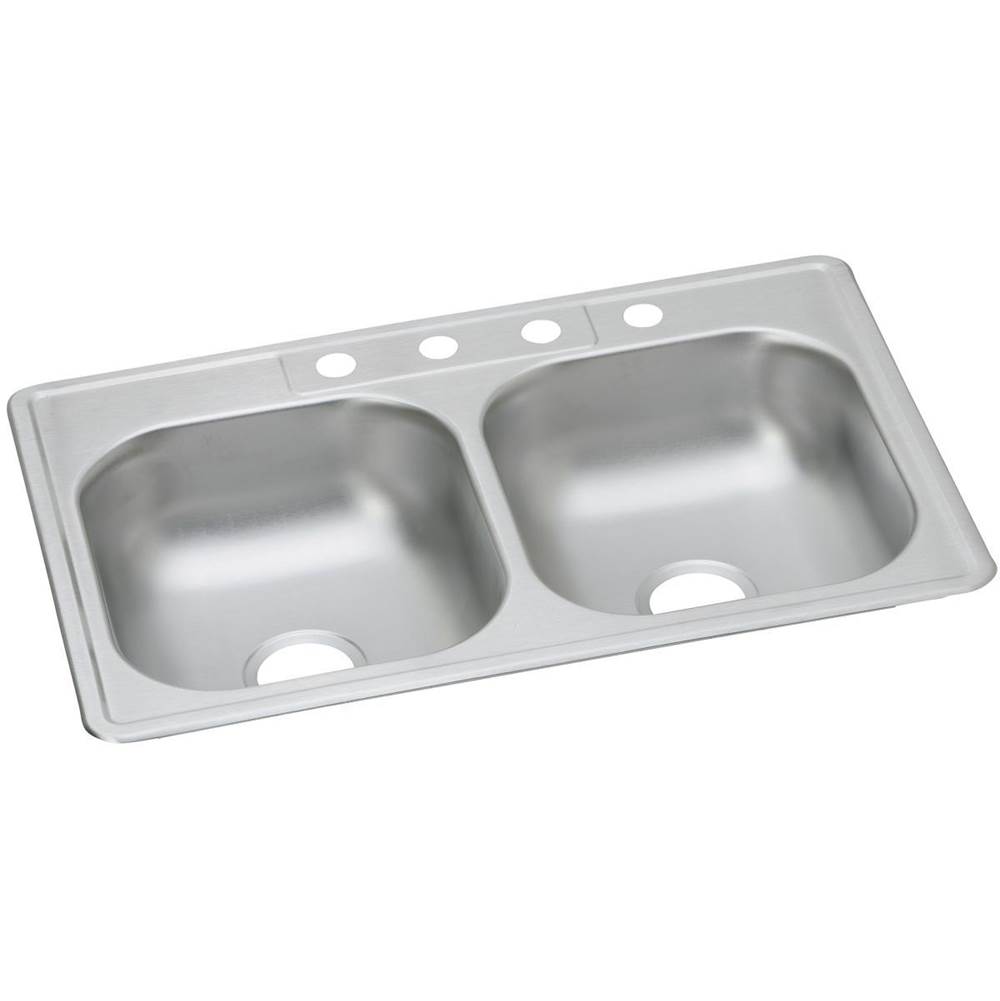 Elkay Drop In Double Bowl Sink Kitchen Sinks item DW50233224