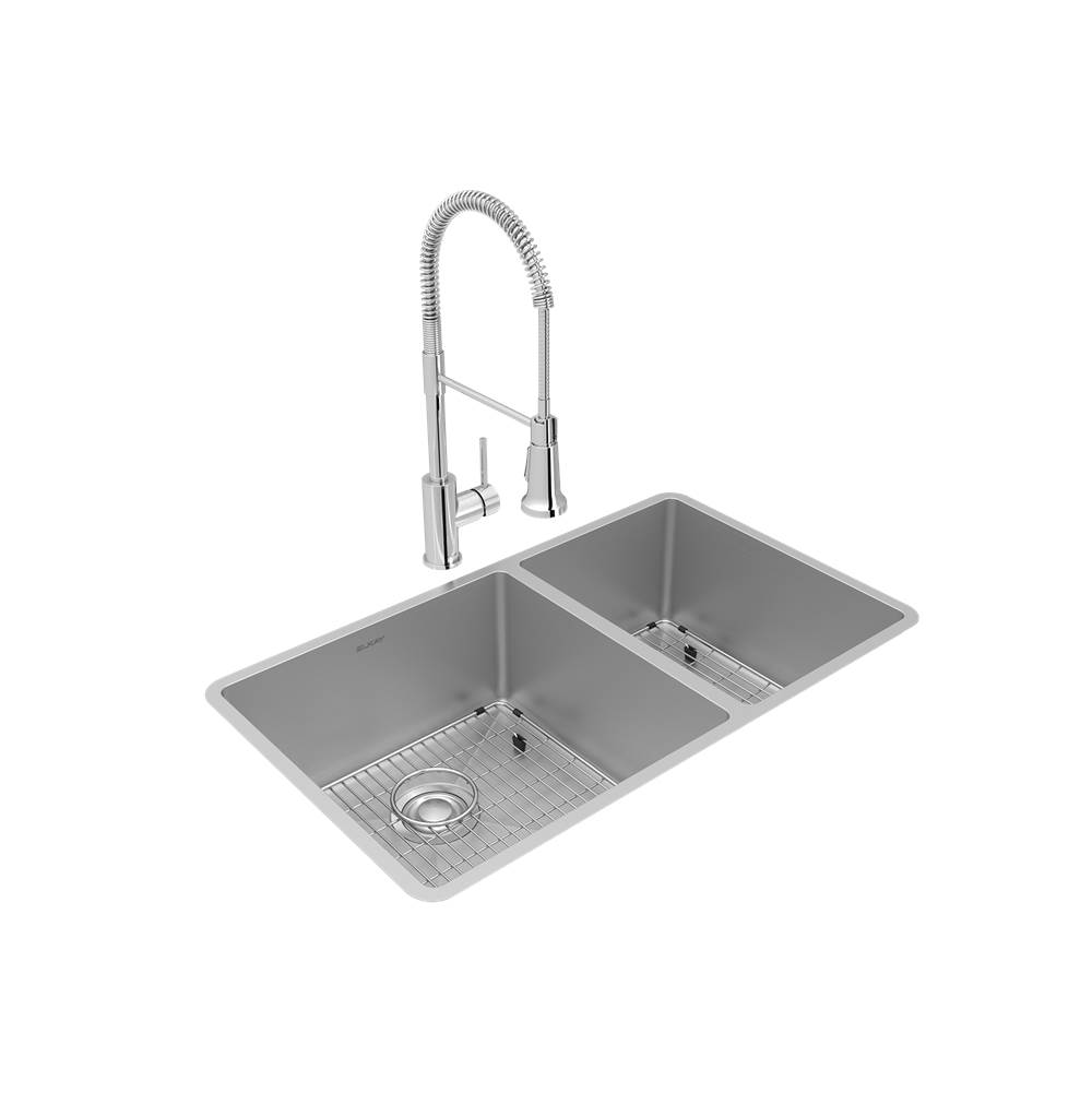 Elkay Undermount Kitchen Sink And Faucet Combos item ECTRU32179RTFBC