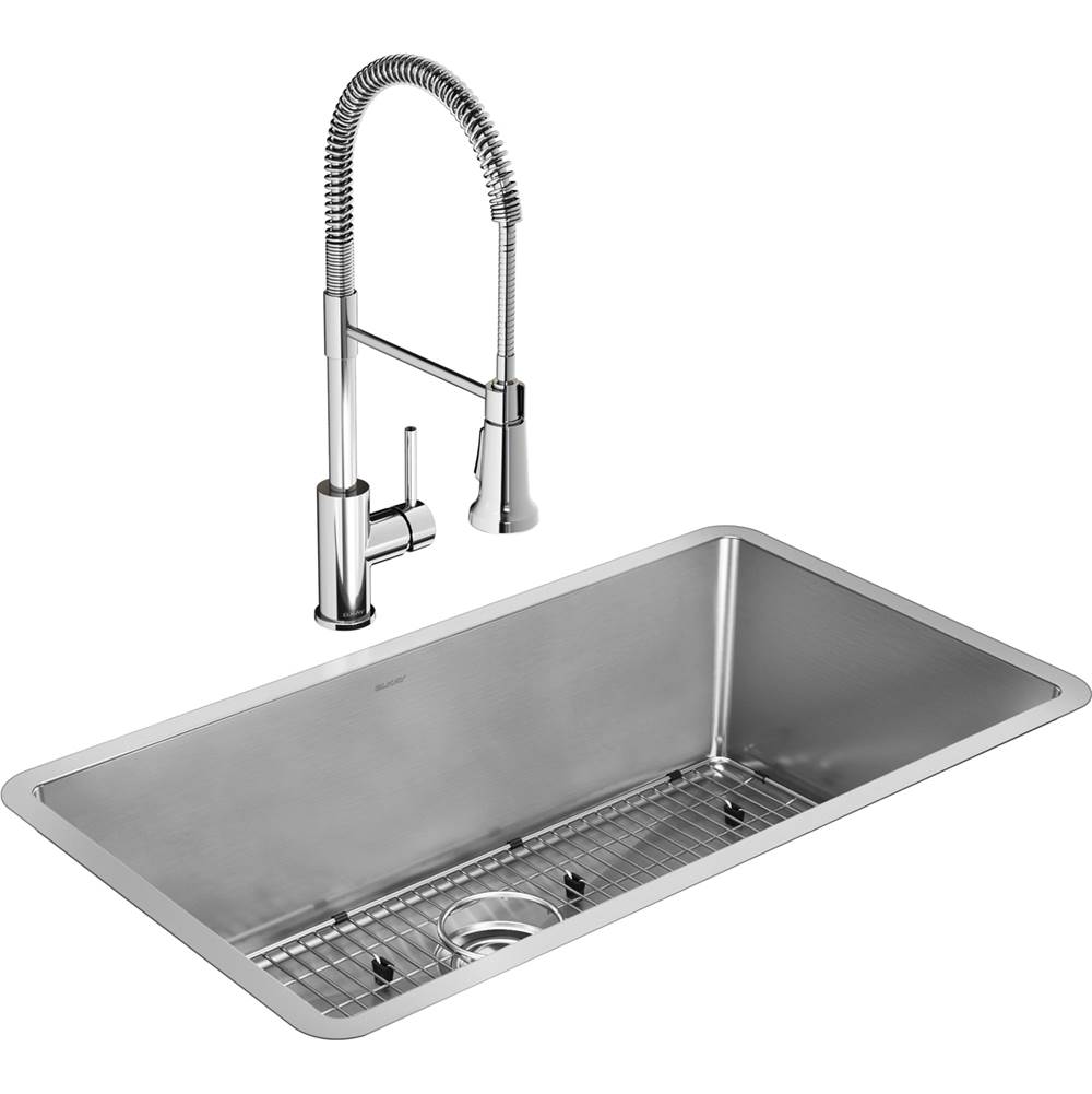 Elkay Undermount Kitchen Sinks item EFRU311610TFC