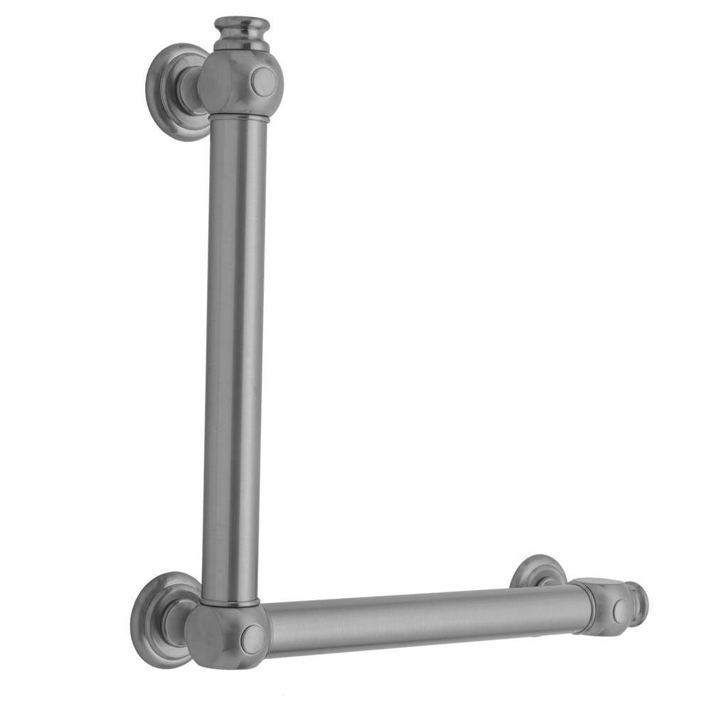 Jaclo Grab Bars Shower Accessories item G60-12H-16W-RH-SB