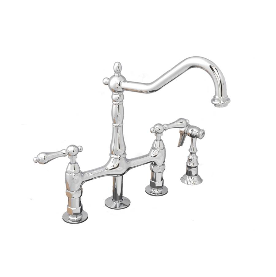Maidstone Deck Mount Kitchen Faucets item 144-BRC1-1ML3