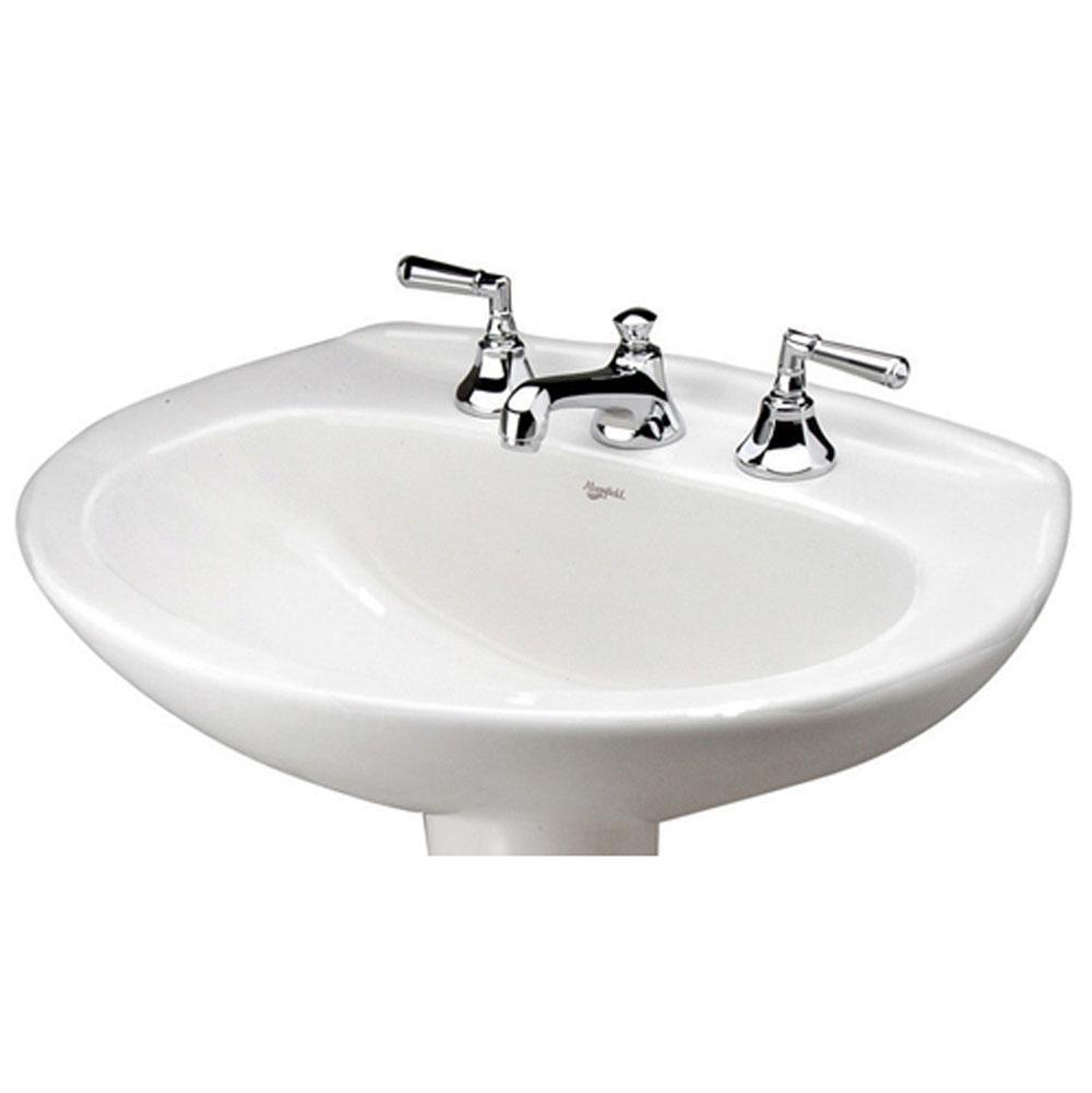 Mansfield Plumbing Vessel Only Pedestal Bathroom Sinks item 290414370