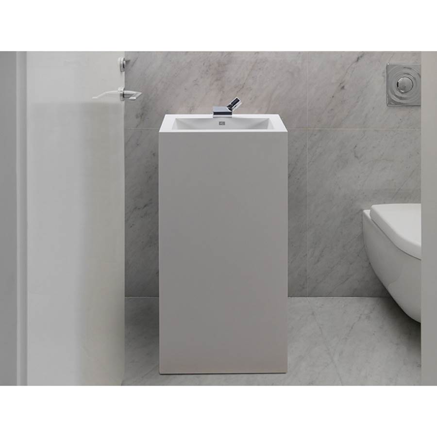 MTI Baths  Pedestal Bathroom Sinks item CVP802-BI-GL