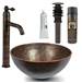Premier Copper Products - BSP1_PV13RDB - Bathroom Sink and Faucet Combos
