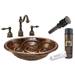 Premier Copper Products - BSP2_LO19RBDDB - Bathroom Sink and Faucet Combos