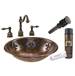 Premier Copper Products - BSP2_LO19RFLDB - Bathroom Sink and Faucet Combos