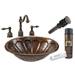 Premier Copper Products - BSP2_LO19RSBDB - Bathroom Sink and Faucet Combos