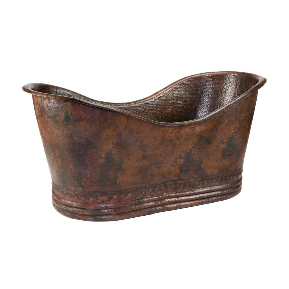 Premier Copper Products Free Standing Soaking Tubs item BTD67DB