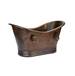 Premier Copper Products - BTDR60DB - Free Standing Soaking Tubs
