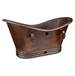 Premier Copper Products - BTDR60DBOF - Free Standing Soaking Tubs