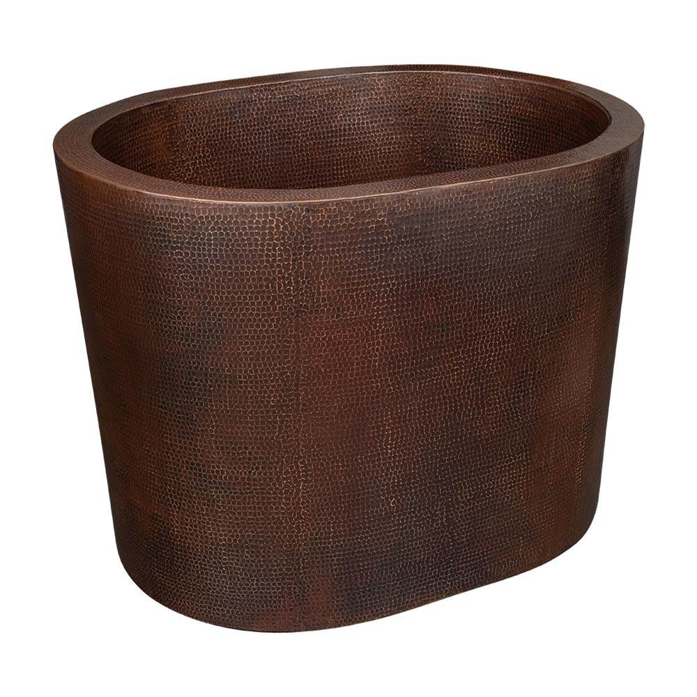 Premier Copper Products Free Standing Soaking Tubs item BTO48DB