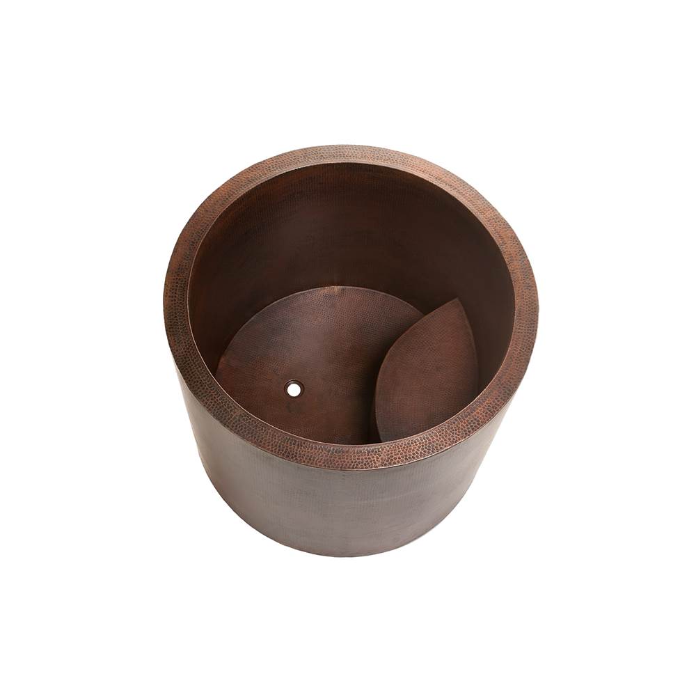 Premier Copper Products Free Standing Soaking Tubs item BTR45DB