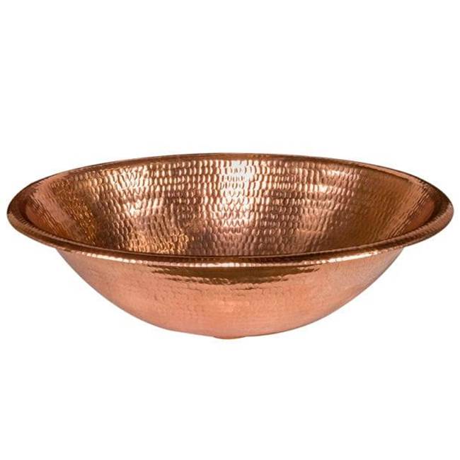 Premier Copper Products Drop In Bathroom Sinks item LO19RPC