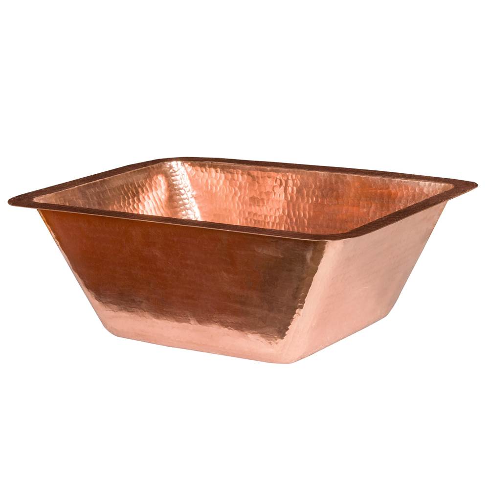 Premier Copper Products Undermount Bathroom Sinks item LRECPC