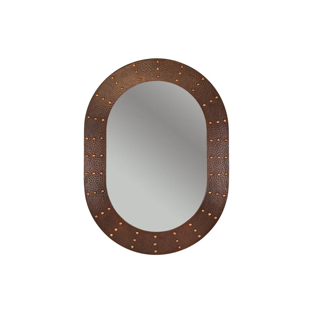Premier Copper Products Oval Mirrors item MFO3526-RI