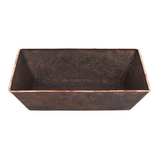 Premier Copper Products Vessel Bathroom Sinks item TFVREC15DB