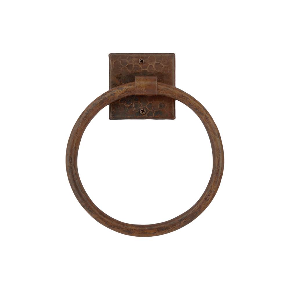 Premier Copper Products Towel Rings Bathroom Accessories item TR10DB