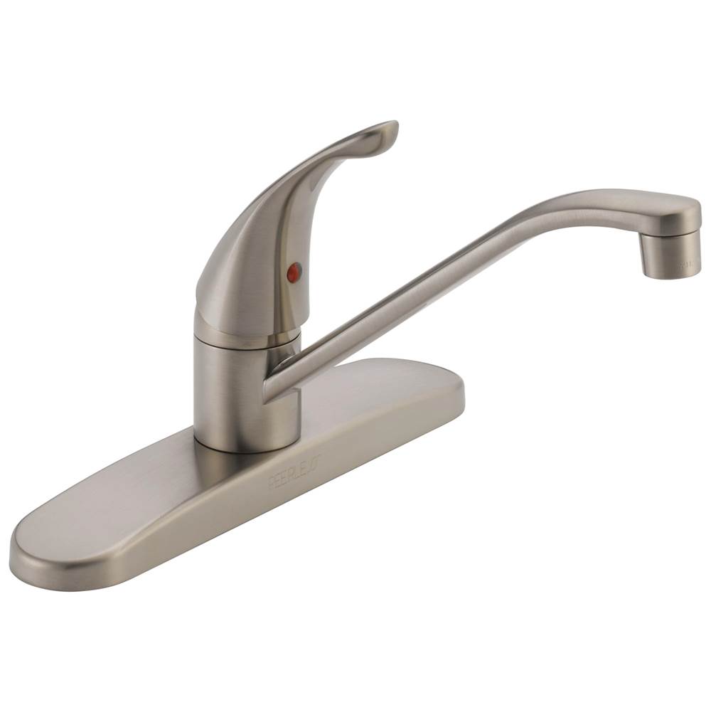 Peerless Deck Mount Kitchen Faucets item P110LF-SS
